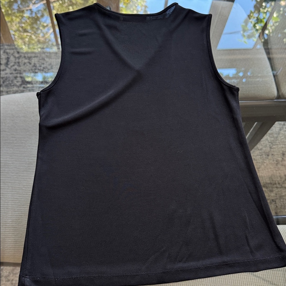 Black Sleeveless Top